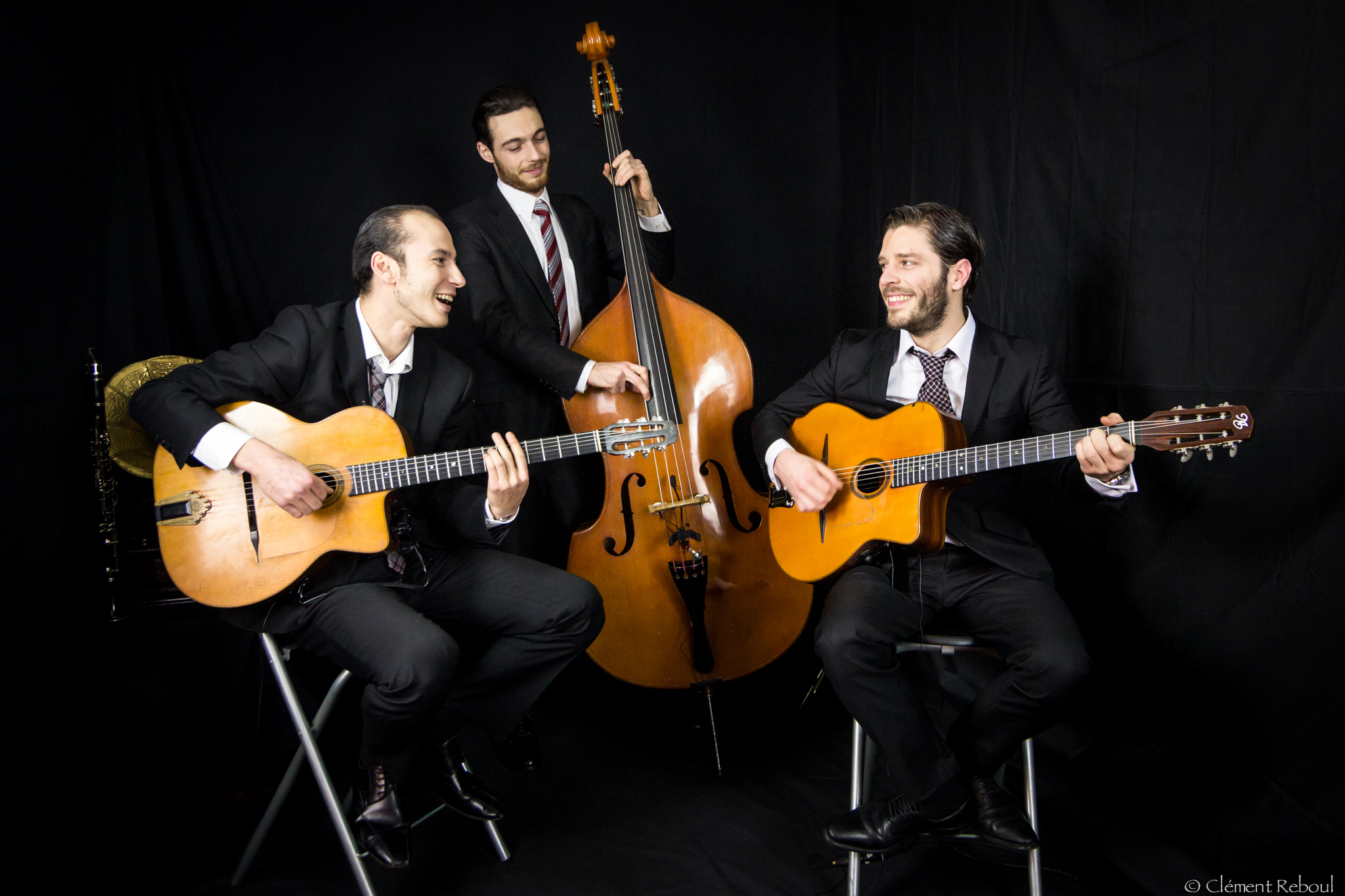 Ambiance assurée par un Orchestre Trio Jazz 